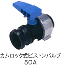 カムロック式ピストンバルブ 50A